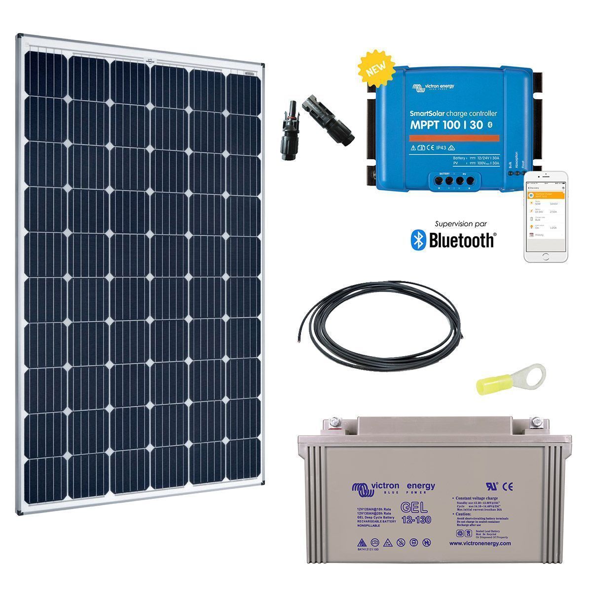Kit éclairage solaire 300W